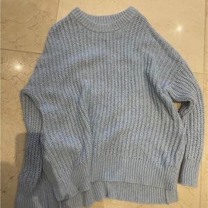 Aerie Women's Blue Knit Sweater